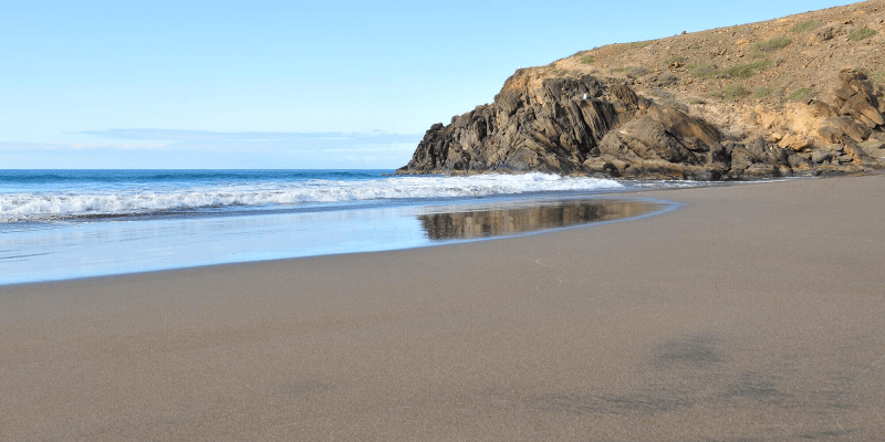 image of the beach of playa de mujeres