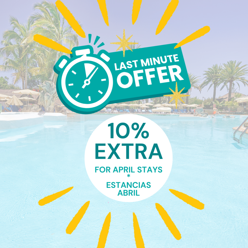 LAST MINUTE APRIL!