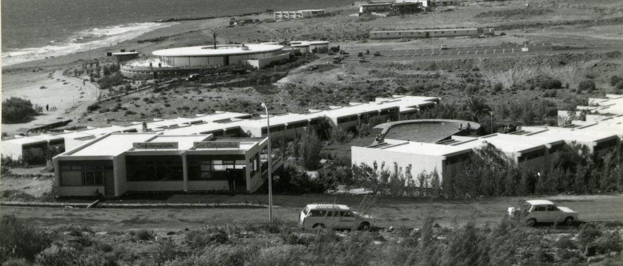 Imagen del sur de Gran Canaria en el pasado