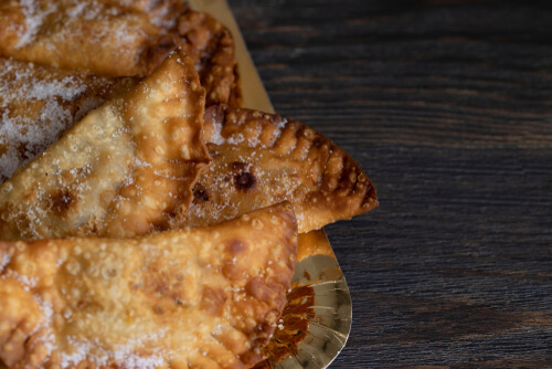 truchas rellenas canarias de navidad